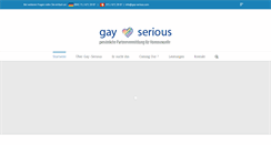 Desktop Screenshot of gay-serious.com