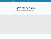 Tablet Screenshot of gay-serious.com